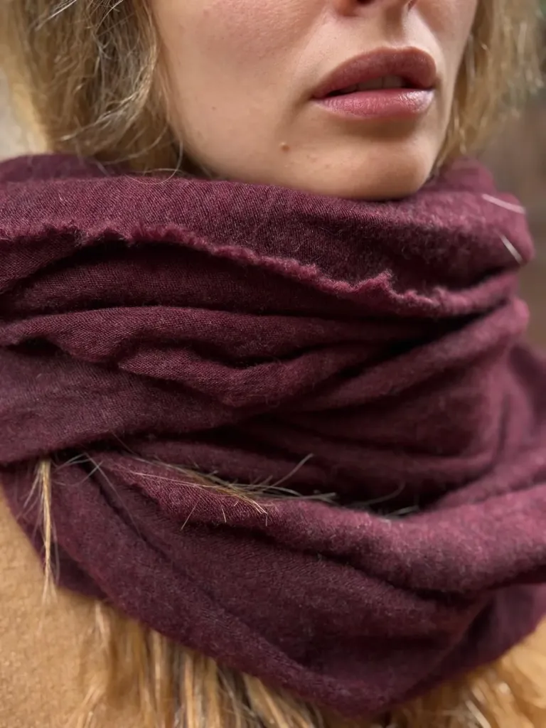 [2119] Pashmina Granate