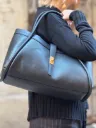 Bolso Héctor Black Leather