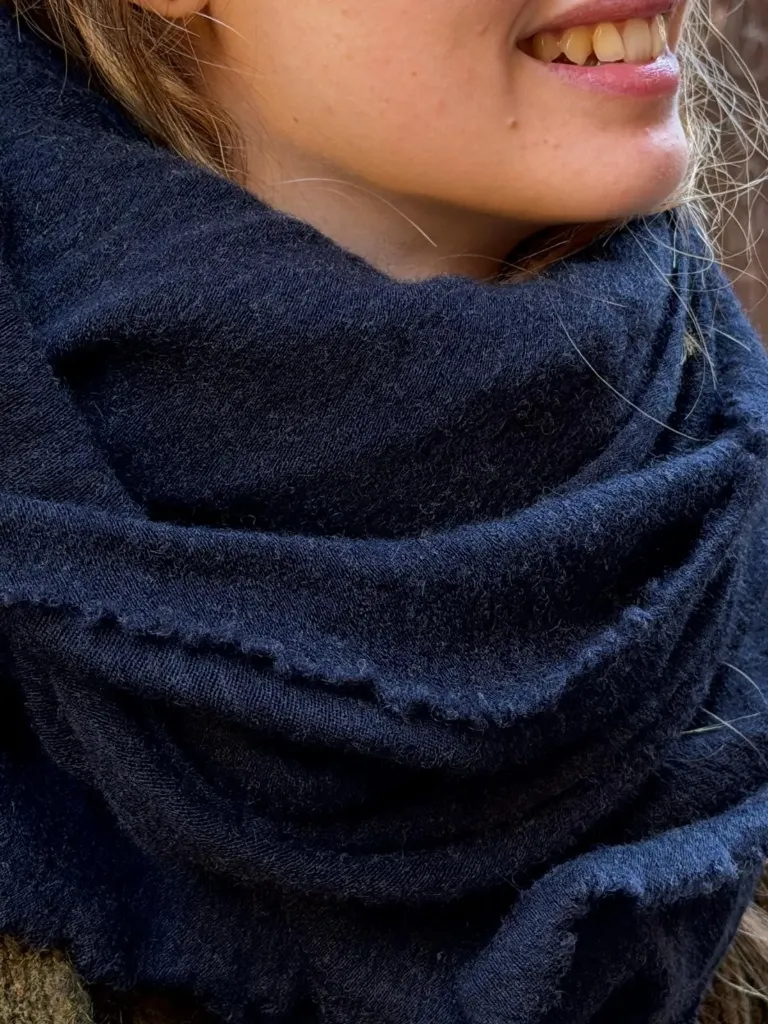 [1036] Pashmina Navy