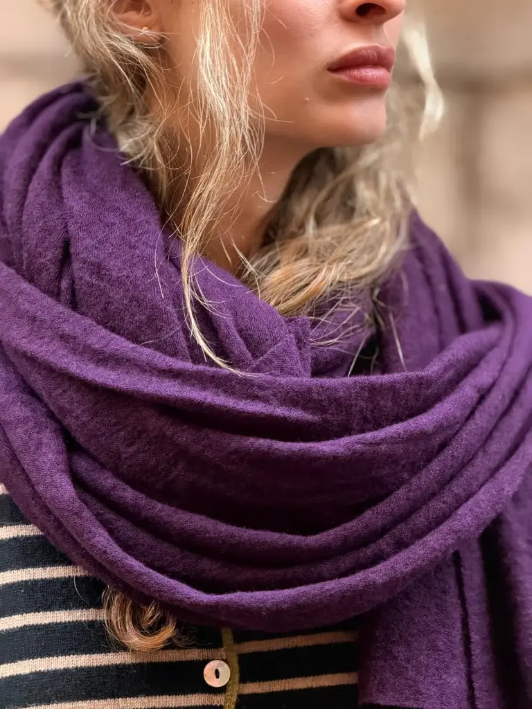 Pashmina Púrpura