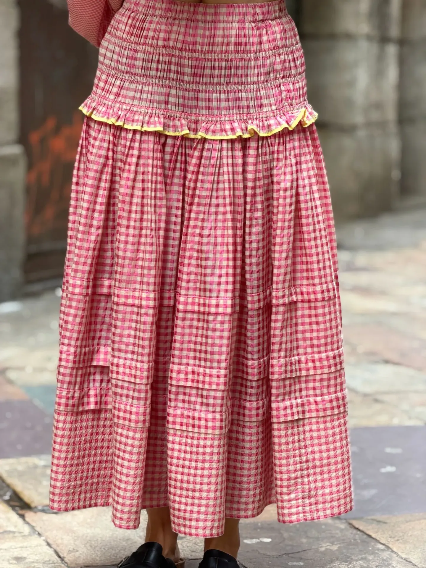 Falda Eva Pink
