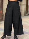 Pantalón Wide Leg Negro