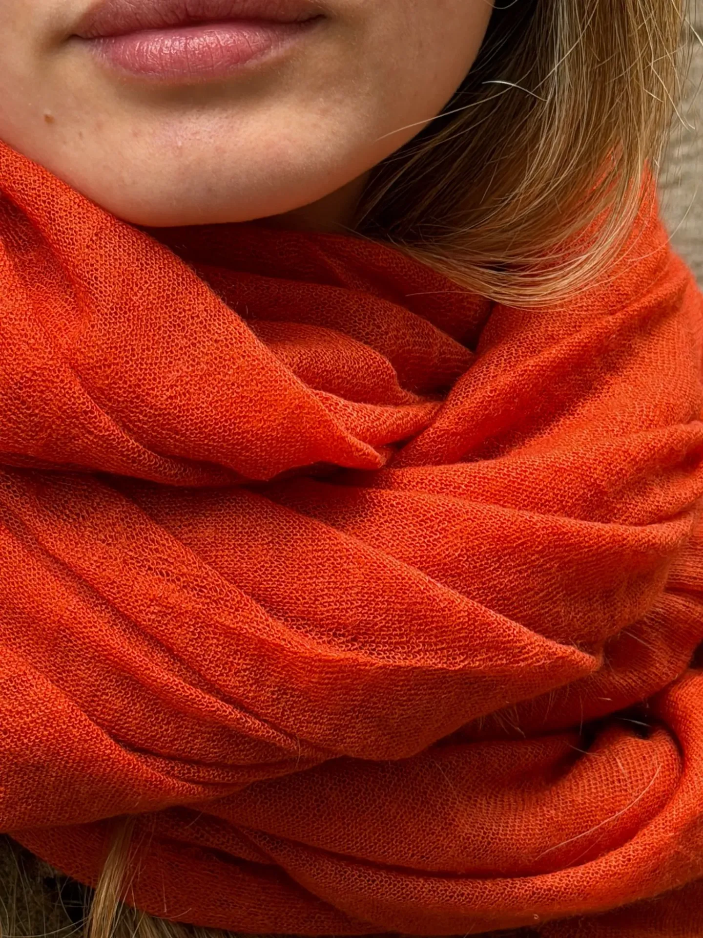 Pashmina Brisa Tangerine