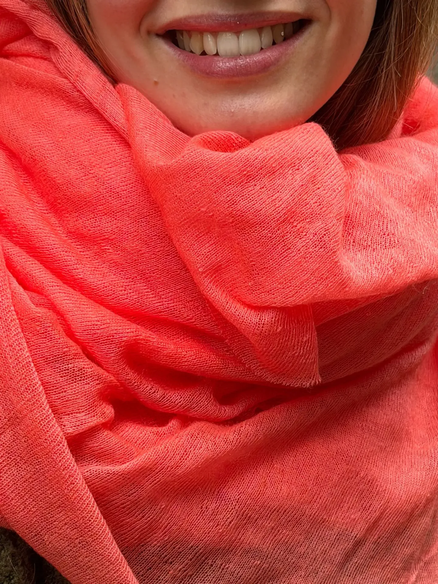 Pashmina Brisa Coral
