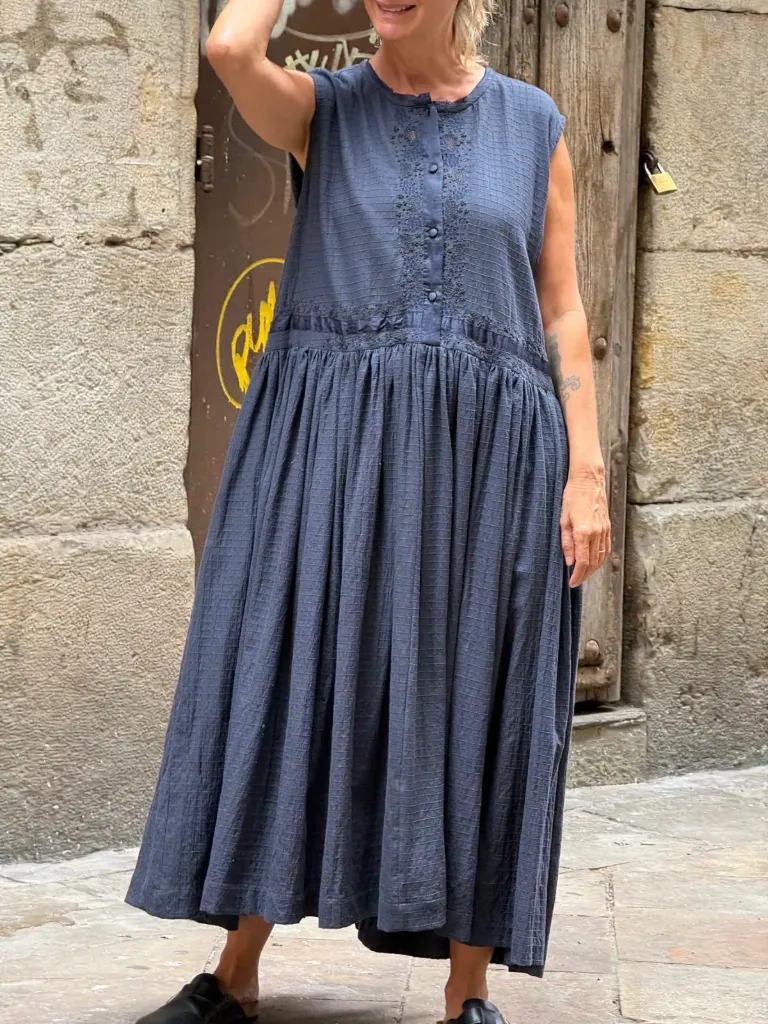 Vestido Jaisalmer Navy (S)