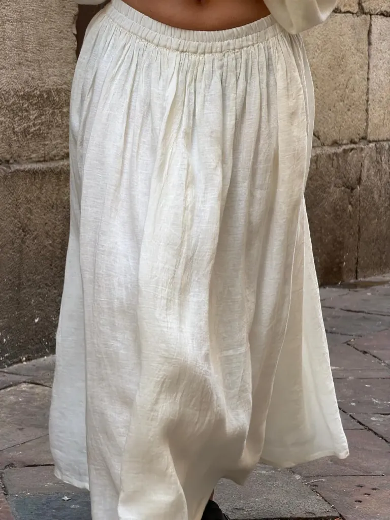 Falda Honorata White