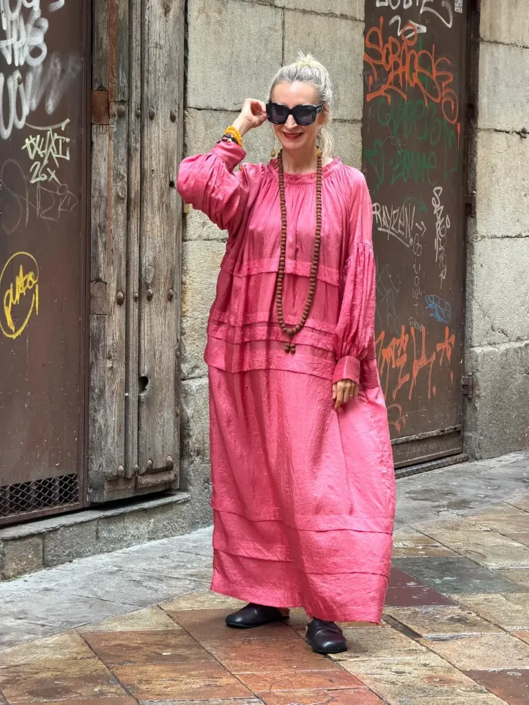Vestido Tsuni Coral (L-A)