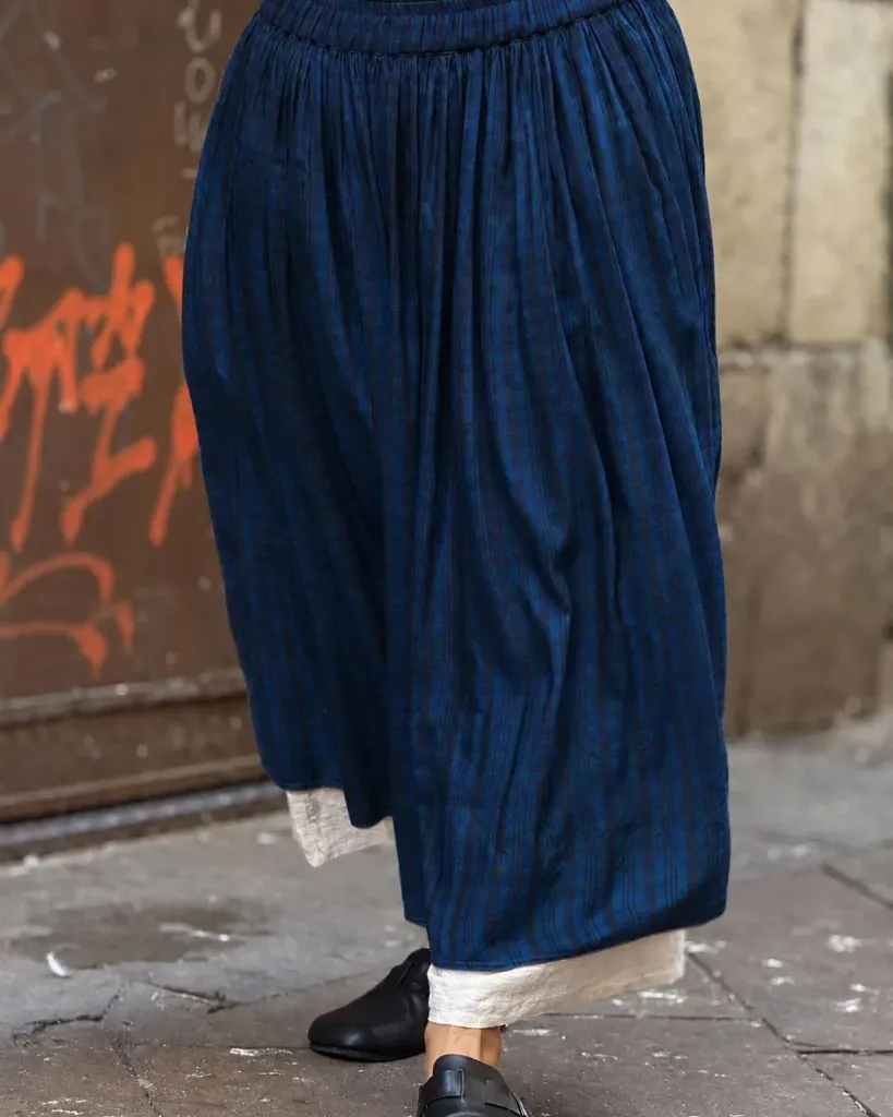 Falda Polka Navy (S)