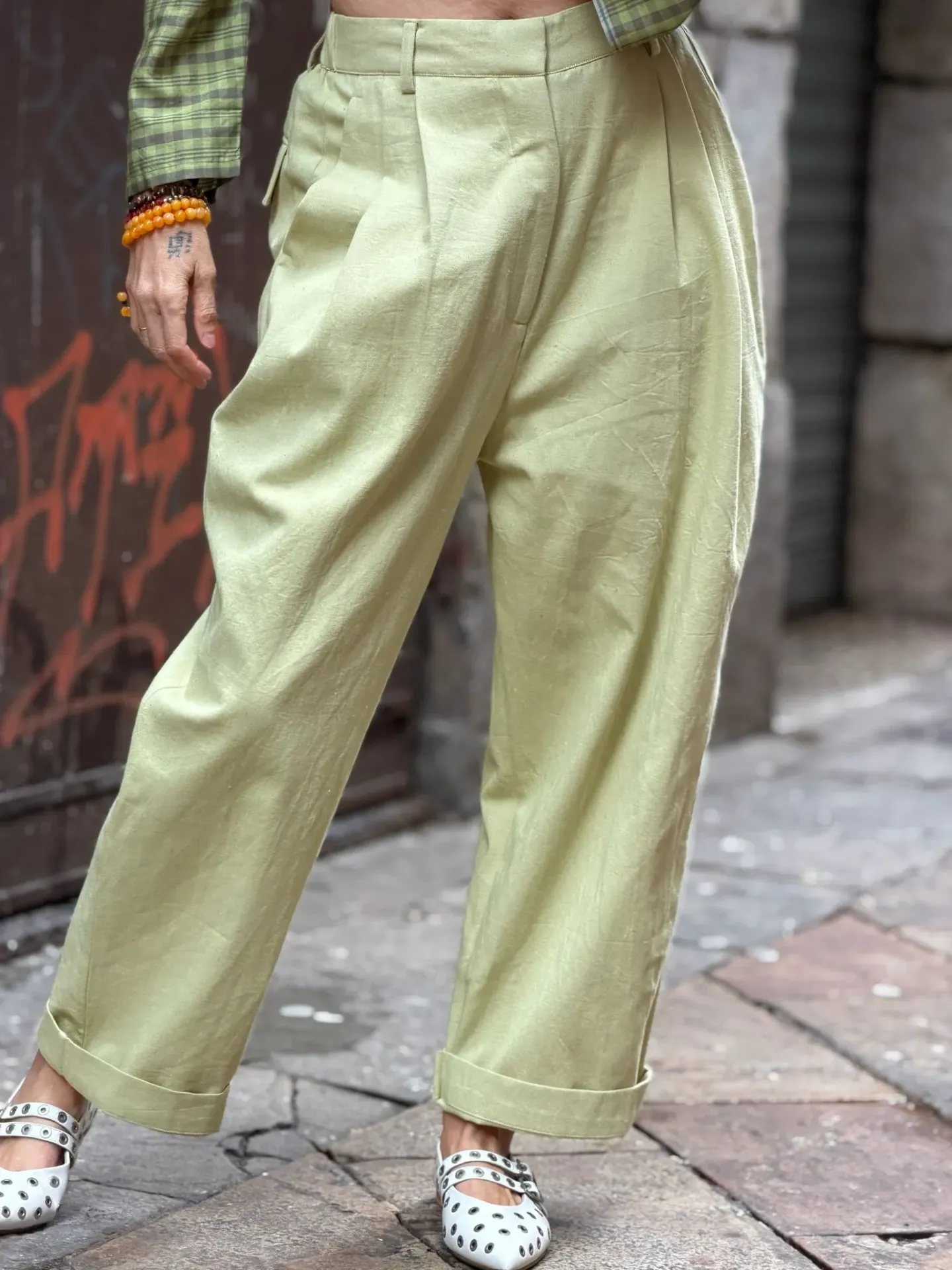 Pantalón Lolo Pistachio (S)