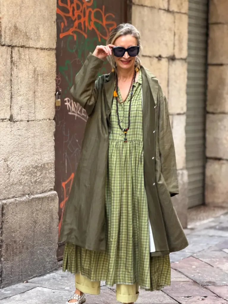 Gabán Silvano Verde seco