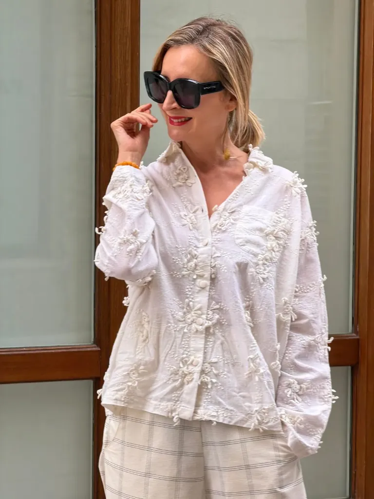 Camisa Antonia Ecru (S)
