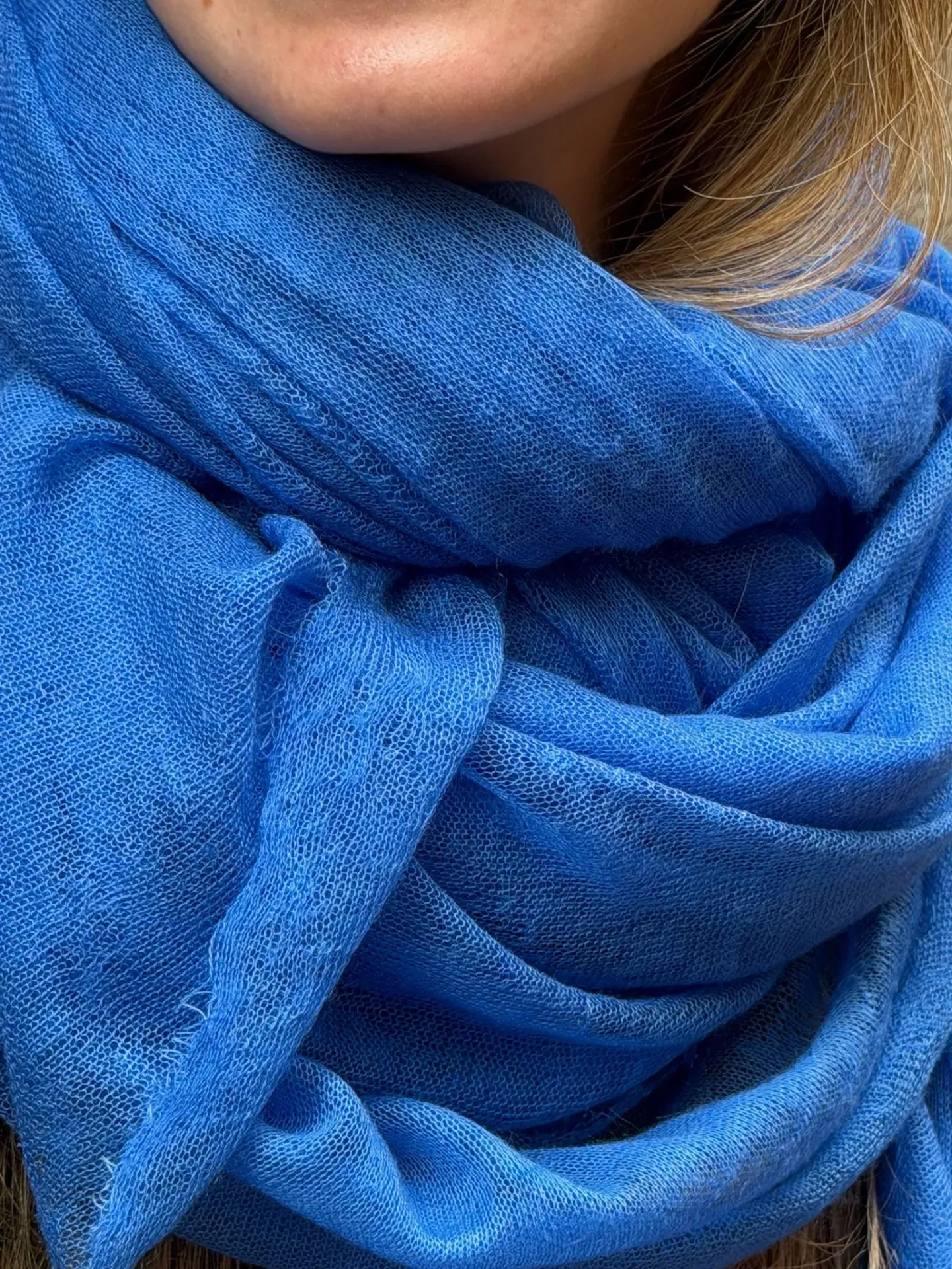 Pashmina Pluma Lobelia Blue