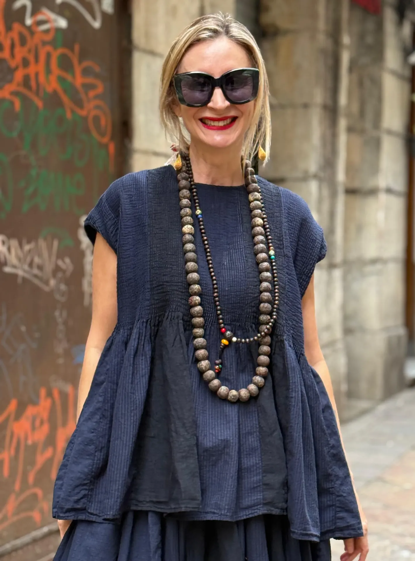 Camisa Sola Marino