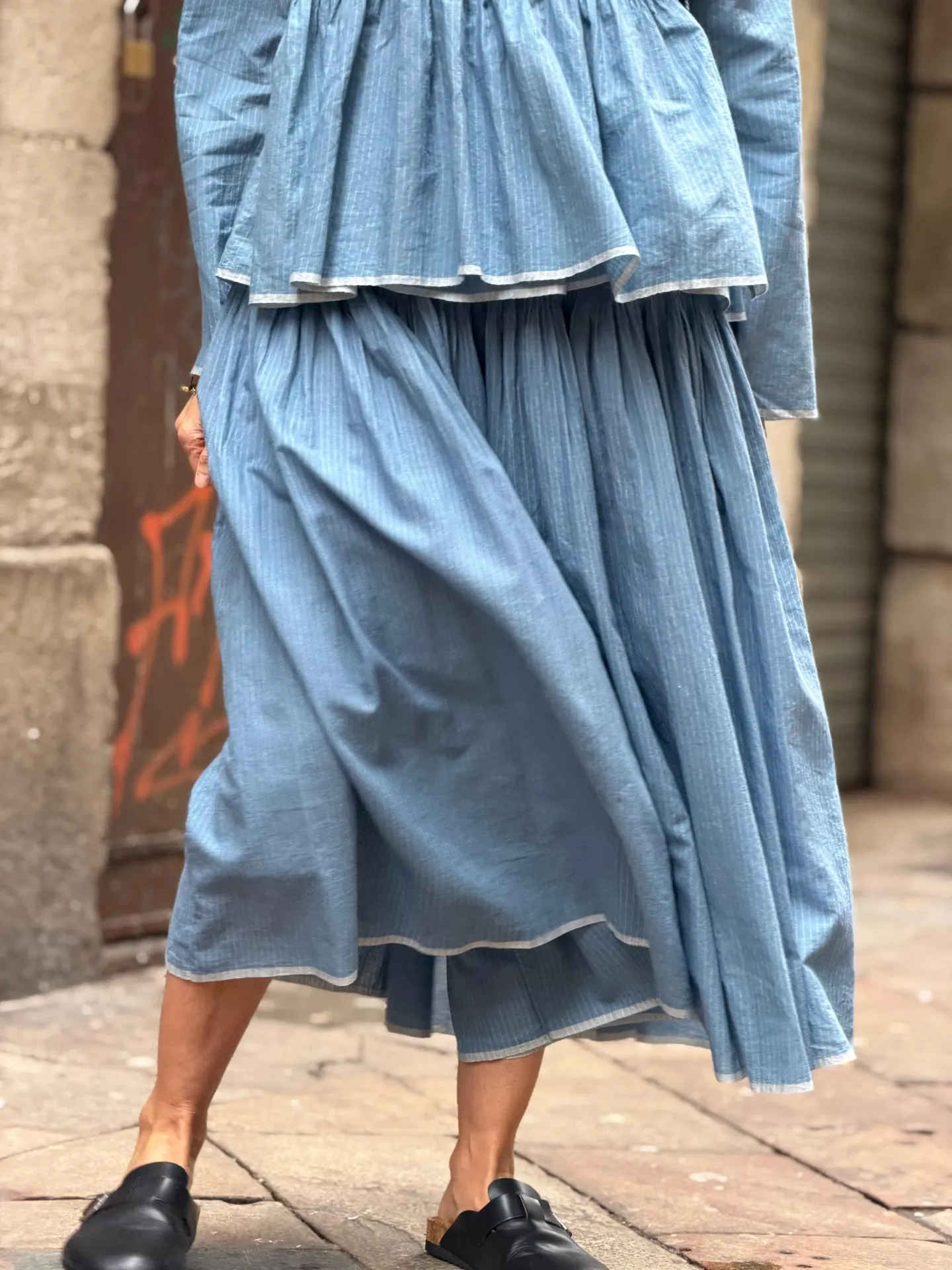 Falda Soprano Blue Stripes