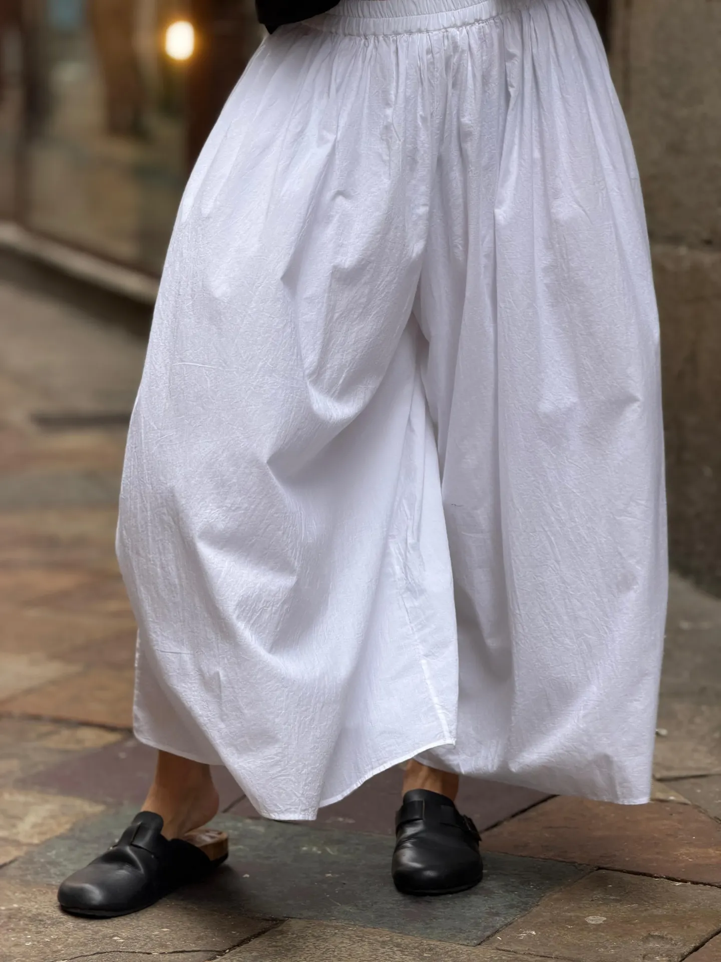 Falda Pantalón  Blanco (1)