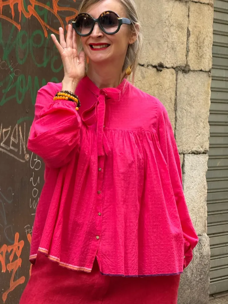 Camisa Camelia Pink (S)