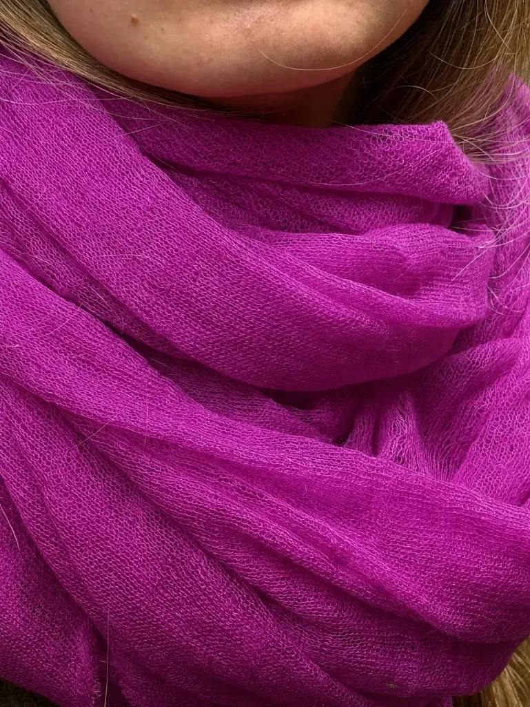 Pashmina Pluma Rábano