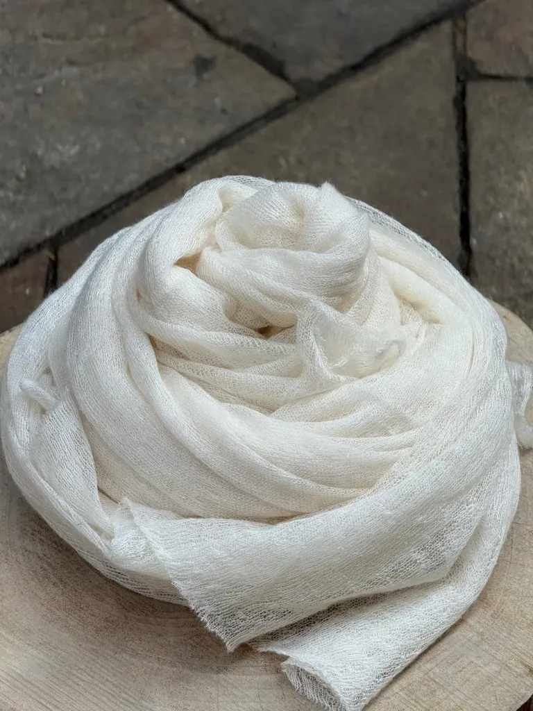 Pashmina Pluma Raw Nut