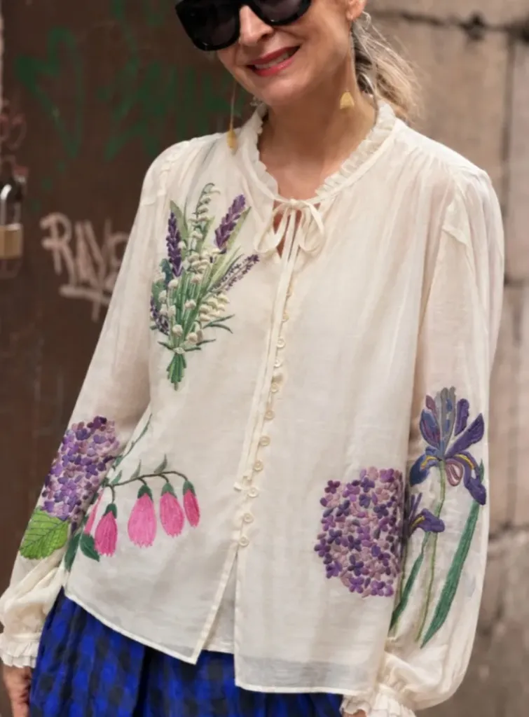 Camisa Lavanda