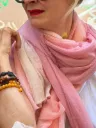 Pashmina Pluma Candy Cheeks