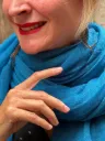 Pashmina Pluma Blue Port
