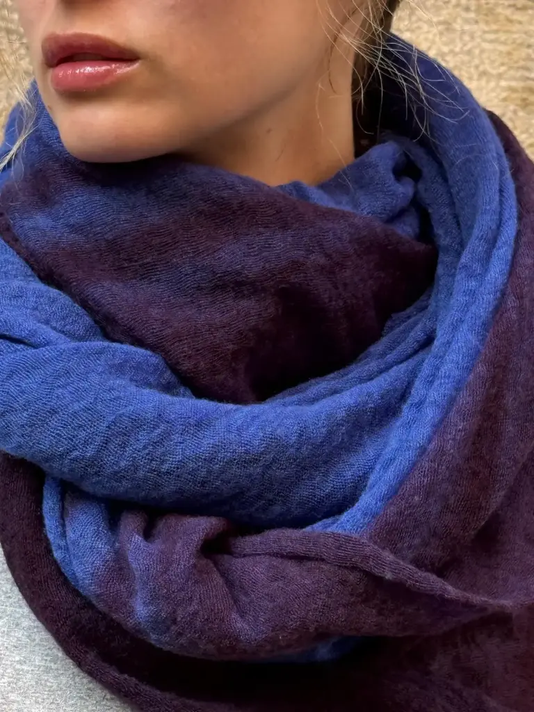 [1007] Pashmina Majorelle