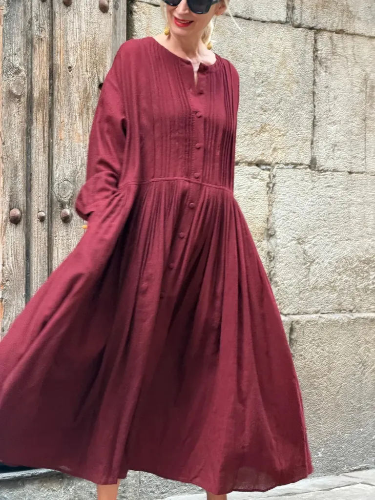 Vestido Belice Wine