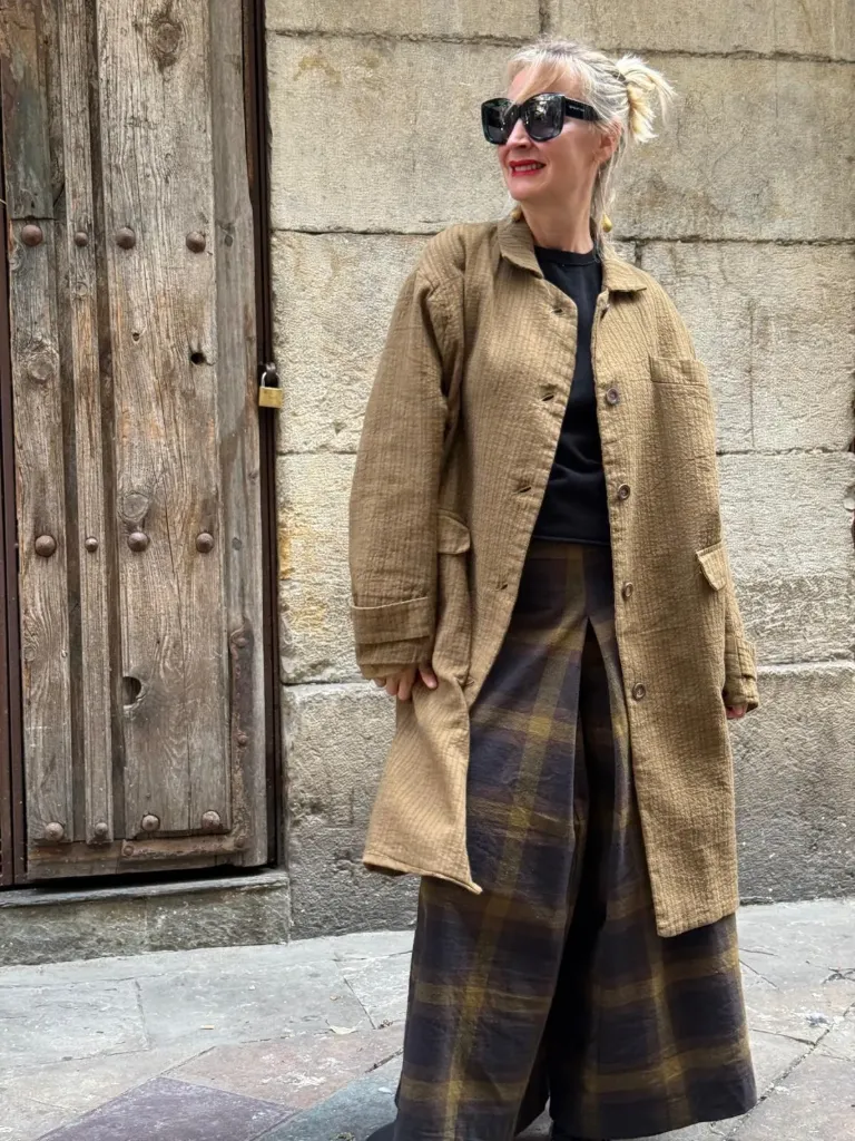 Abrigo Mercedes Marrón (36)