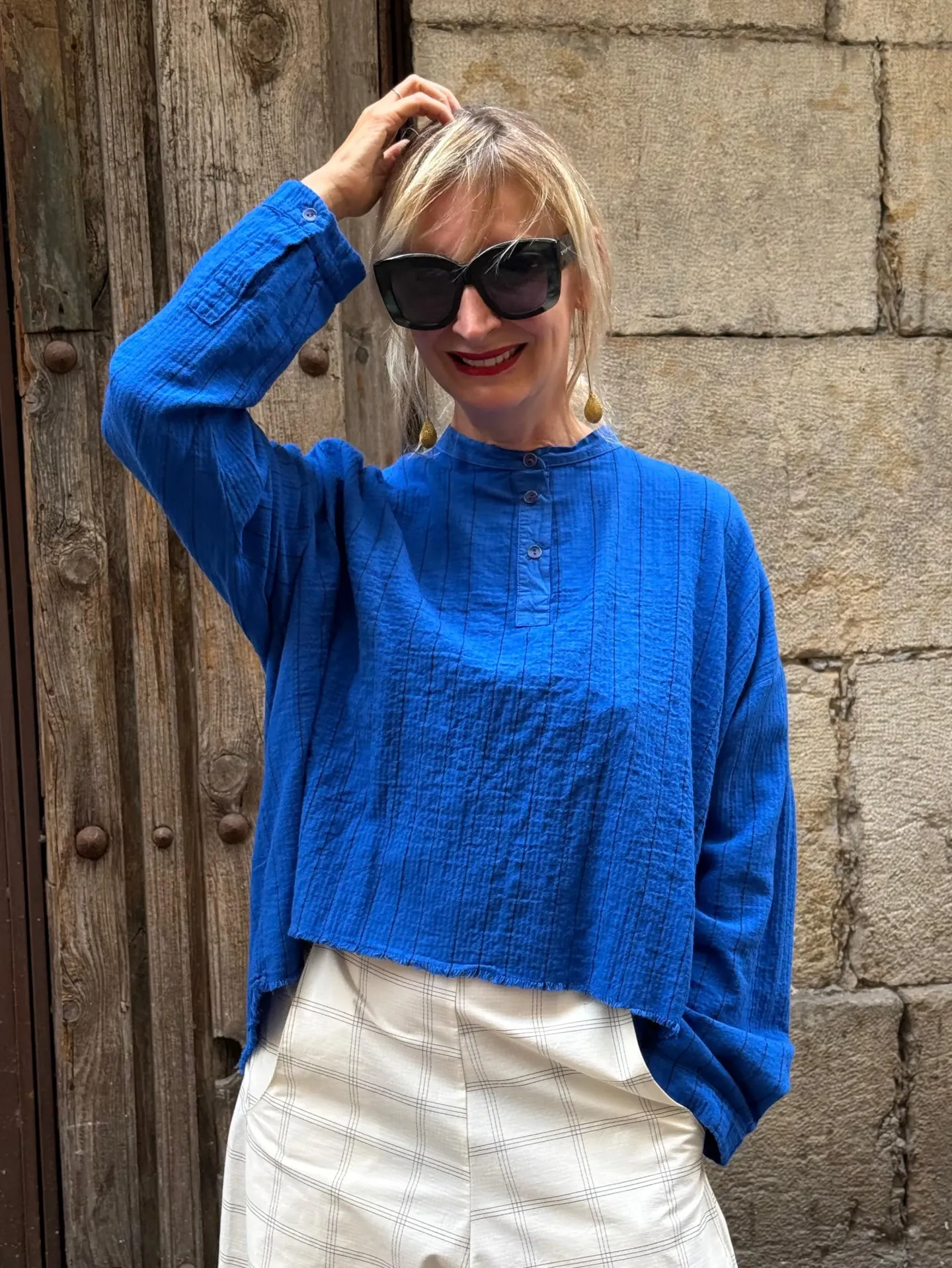 Camisa Chiara Azul (38)