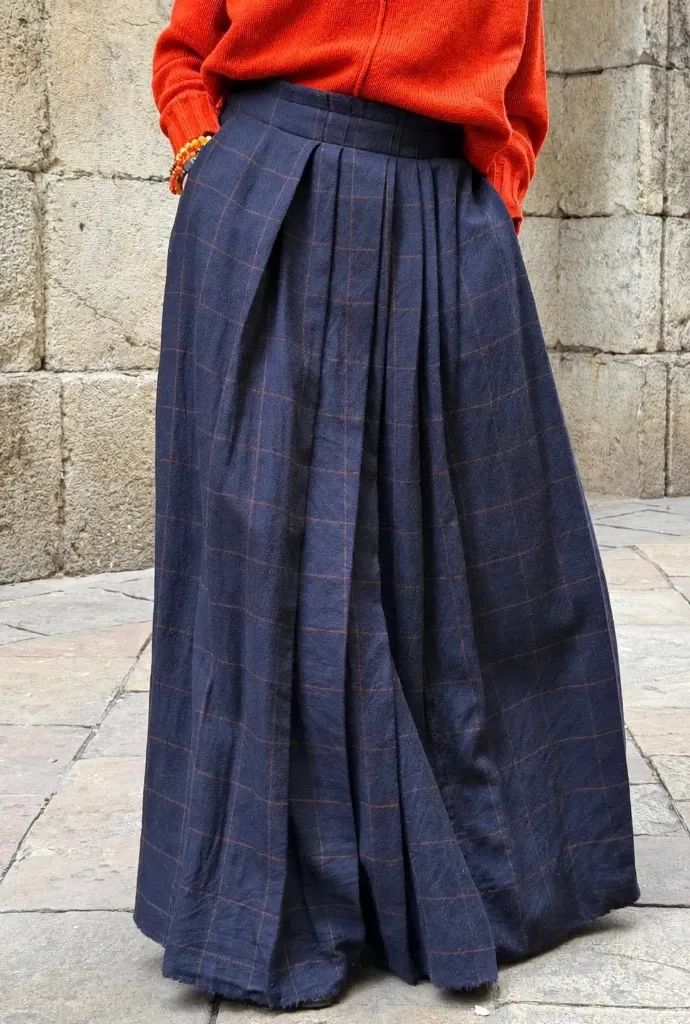 Falda Hoshi Azul