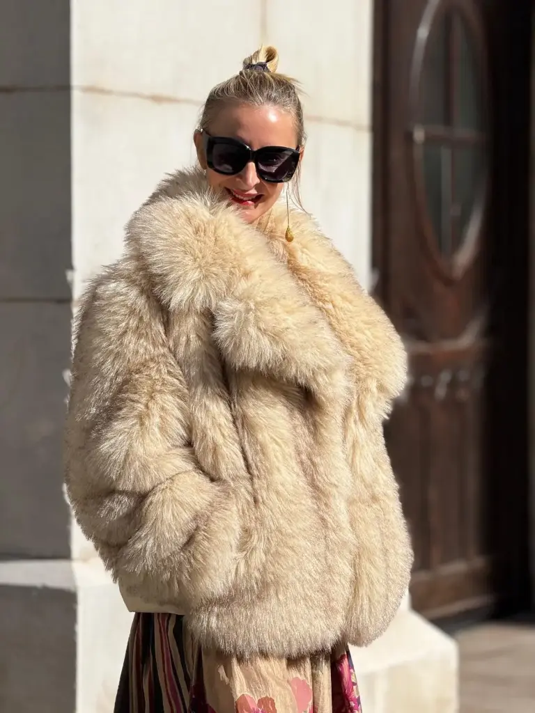 Abrigo Anouki Blanco