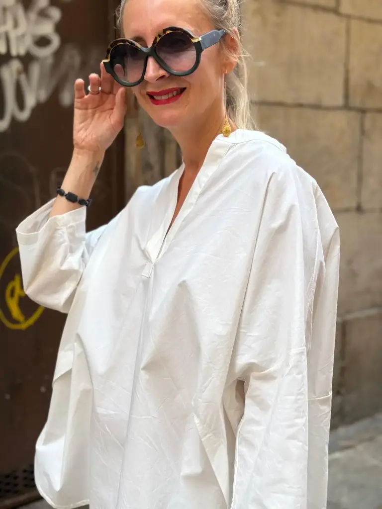Camisa Pompeya Blanca