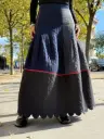 Falda Clio Marino
