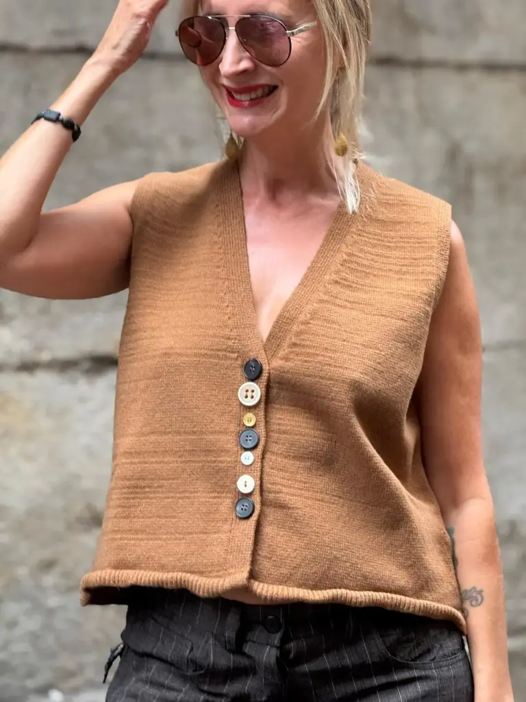 Chaleco Coraline Marrón (1)