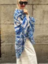 Pashmina Luna de Dos White