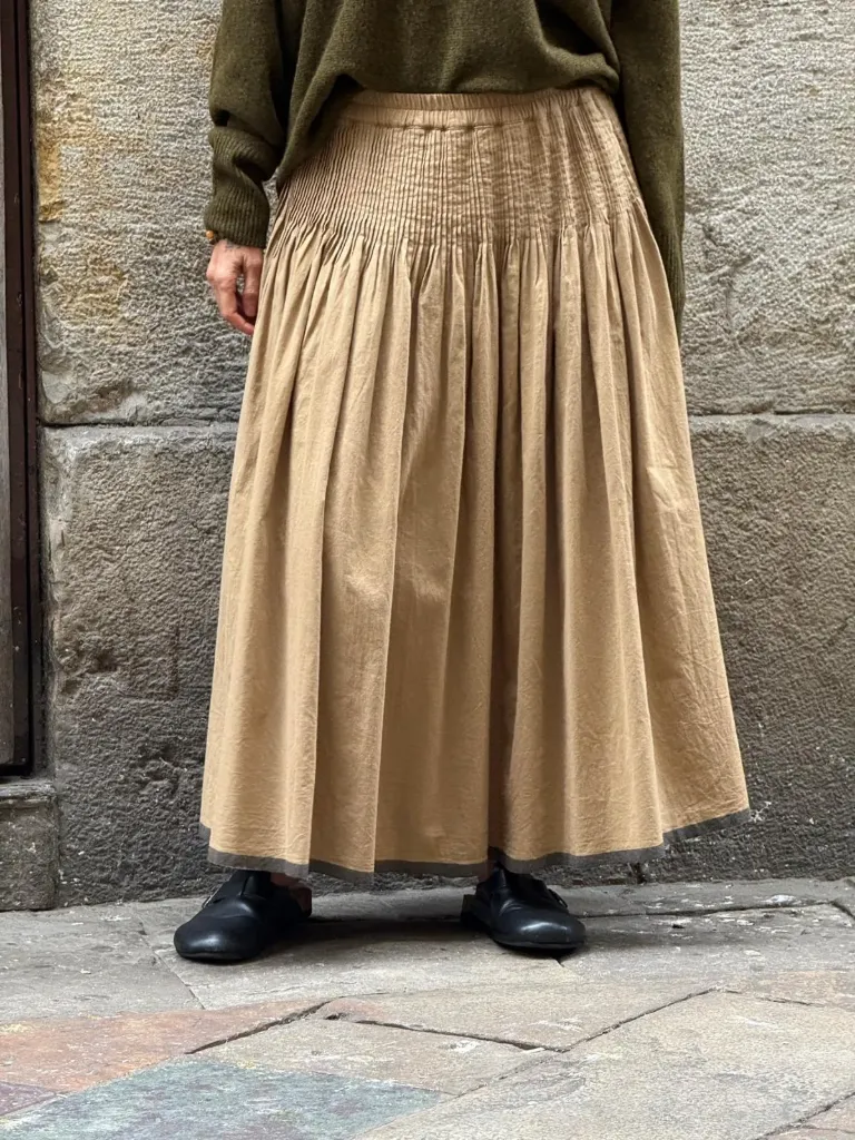 Falda Bento Beige