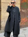 Abrigo Mireille Negro