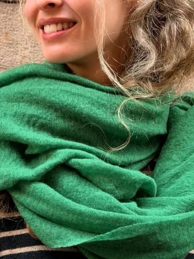 [0413] Pashmina Verde Menta
