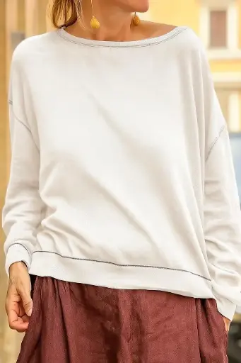 Jersey Prudenza Blanco